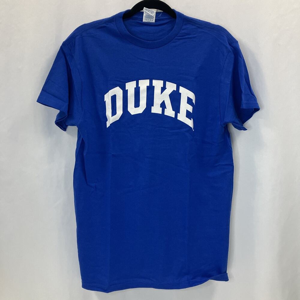 Duke University Blue Devils Size S Small 100% Cotton T-Shirt Delta Pro Weight
